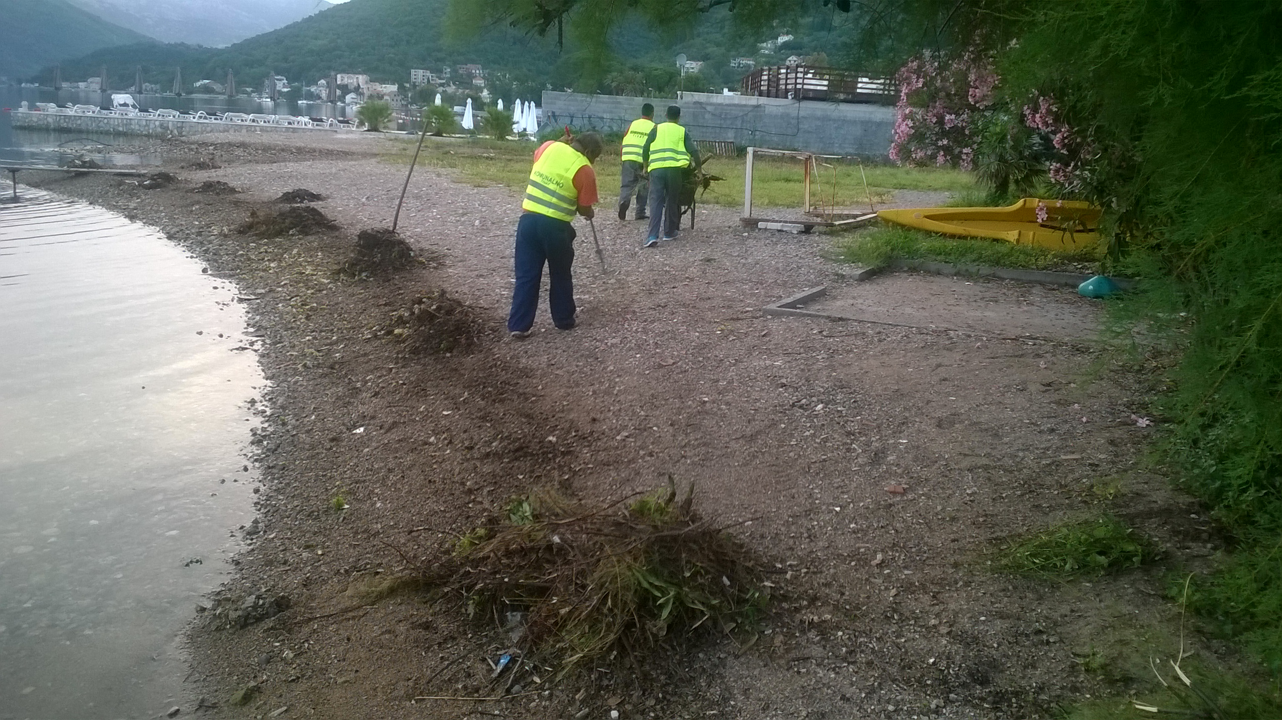 Čišćenje nezakupljenih djelova obale